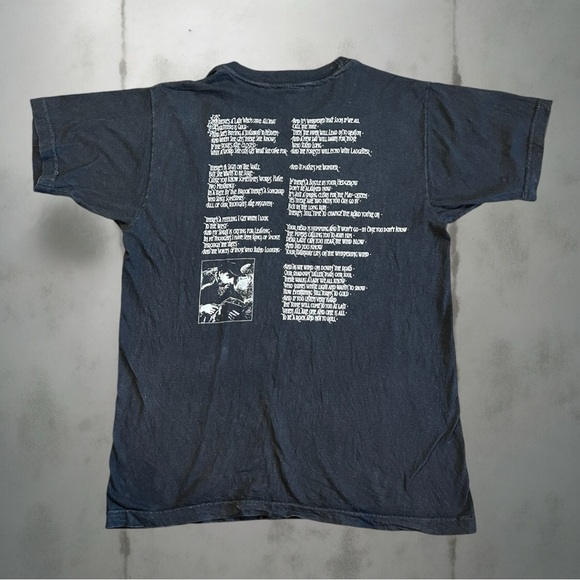 1989 LED ZEPPELIN Hermit Stairway To Heaven vintage large black double stitched - Picture 2 of 5